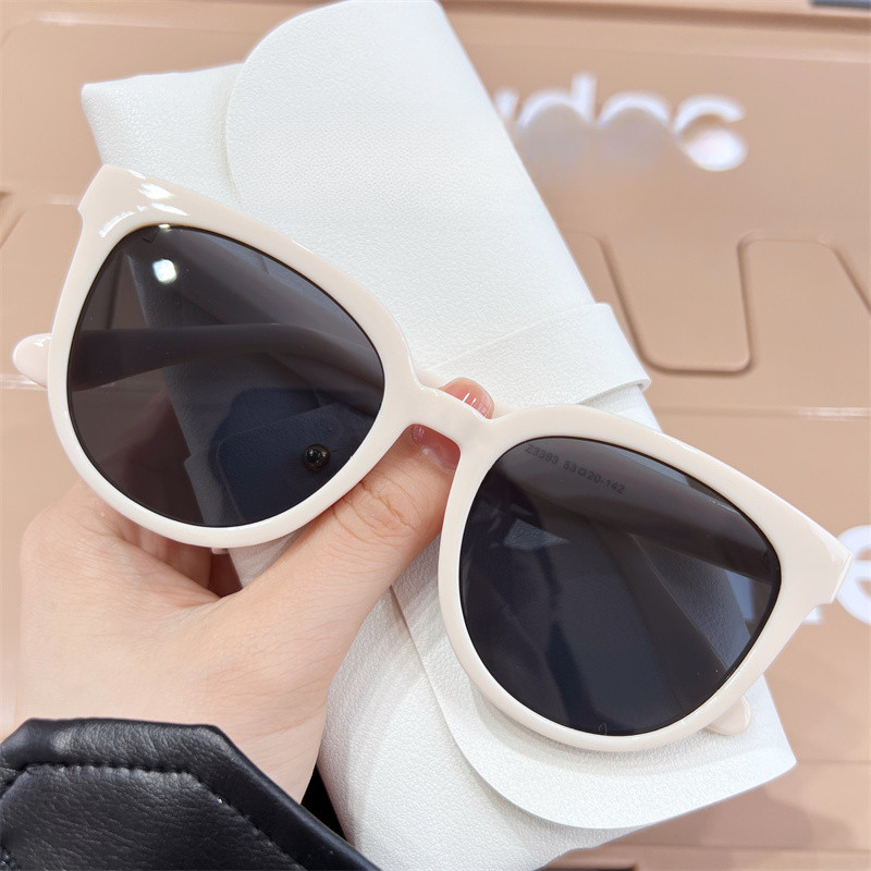 Wholesale UV Protection Candy Color PU Sunglasses